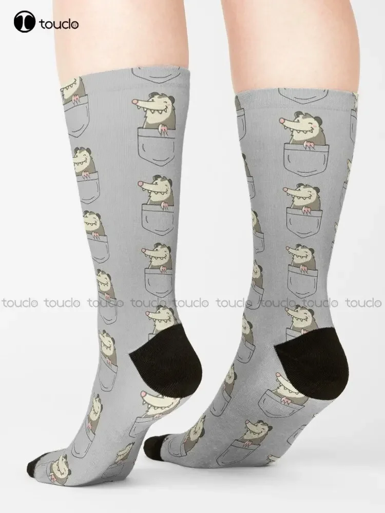 Funny Possum In Pocket Possum, Marsupial, Cute, Animal socks