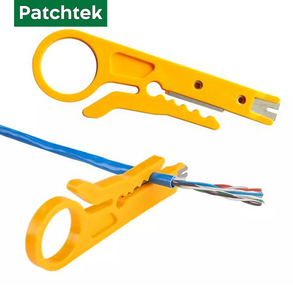 Cable Stripping Wire Cutter Crimping Tool Multi Stripper Knife Crimper Pliers Mini Portable Decrustation Electrical Straight New