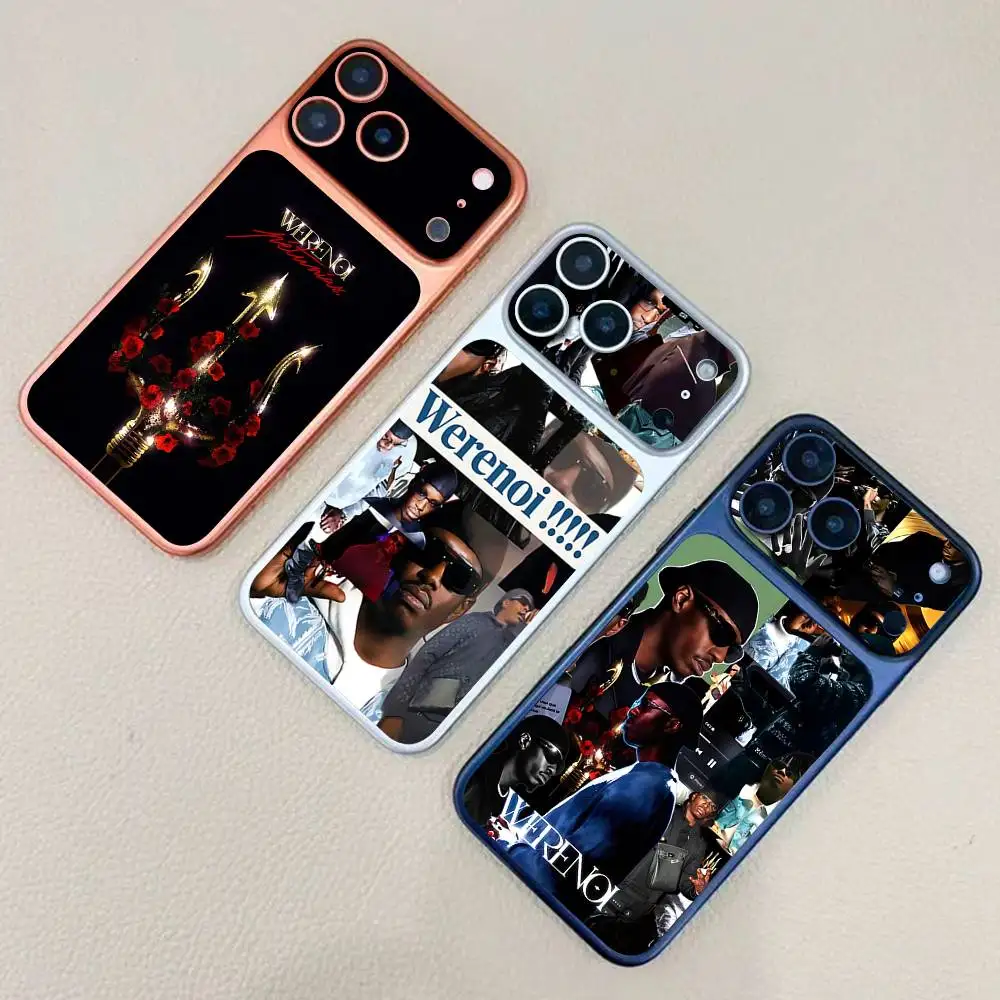 

Rap W-WerenoiES For Apple IPhone 17 Pro 17 Pro Max Back Cover Decal Wrap Skin Colorful Rear Protective Sticker Film
