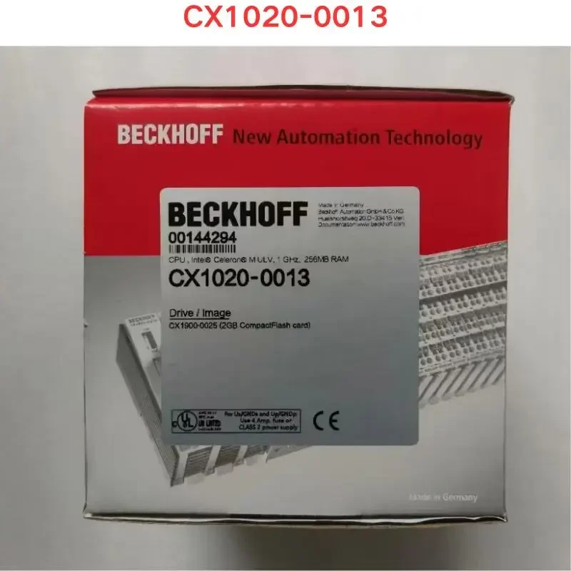 

Новый ПЛК Beckhoff CX1020-0013