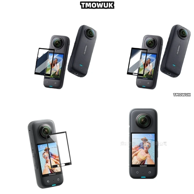 

For Insta360 X3 X4 X5 GPS Screen Protection Film Anti - Scratch PMMA 3D Curved Flexible Full Cover
