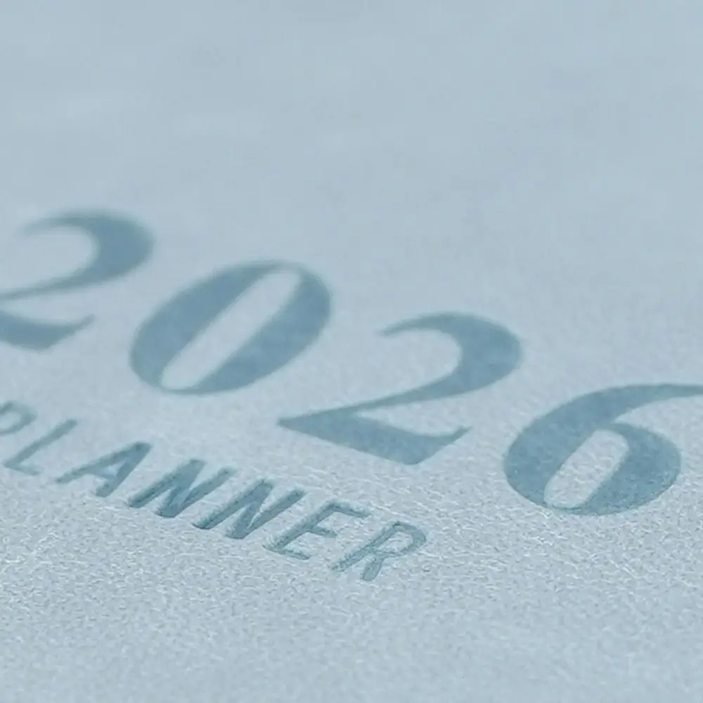 

English 2026 Schedule Planner Notepad Wear-resistant 12 Months A5 Agenda Planning Notebook Portable Thick Paper