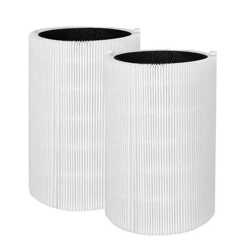 A59E-For Blue Pure 411 Series Smokeblock إكسسوارات قطع غيار فلتر، يناسب أجهزة تنقية الهواء Blue Pure 411 Auto، 411 و411+ قطعتان