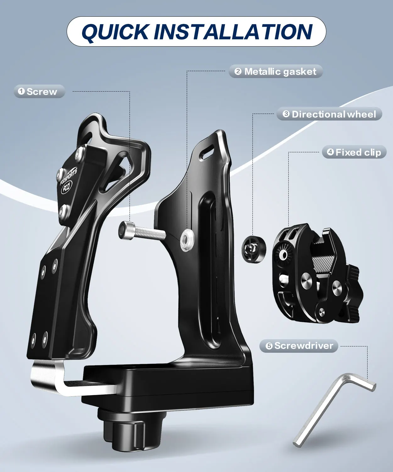 

Fodsports motorcycle bottle holder universal bike water cup bottle holder motorcycle bottle holder