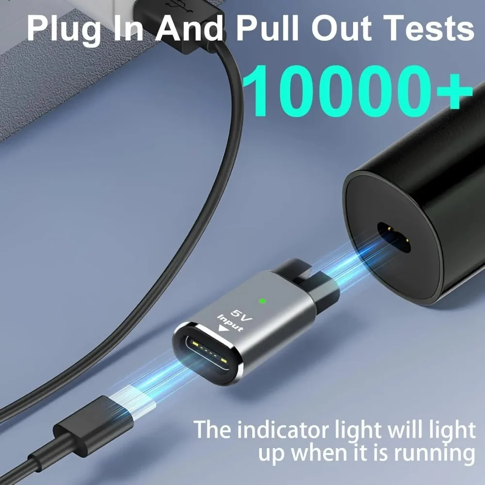Conector de carregador de barbeador tipo C 5V portátil aparador de barba adaptador USB para Philips QP2724 QP2834 BT3230 MG7910 MG5910 X3001 X3052