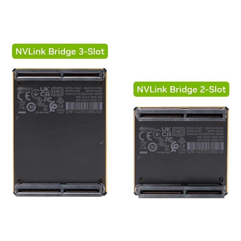 Original NVLink Bridge Bridge NVLink Bridge 2-slot/NVLink Bridge 3-slot For RTX A4500/A5500/A5500/A6000 graphics card