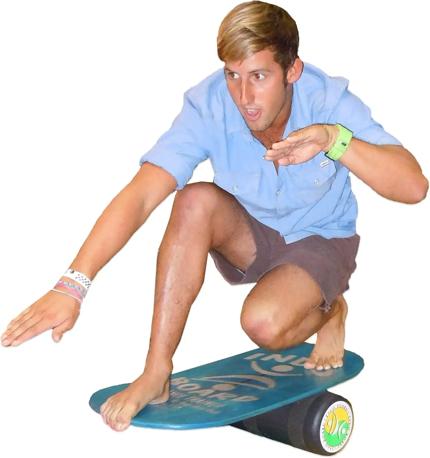 Rocker Balance Board Package - 5 Color Choices - Improve Balance, Comes with 33