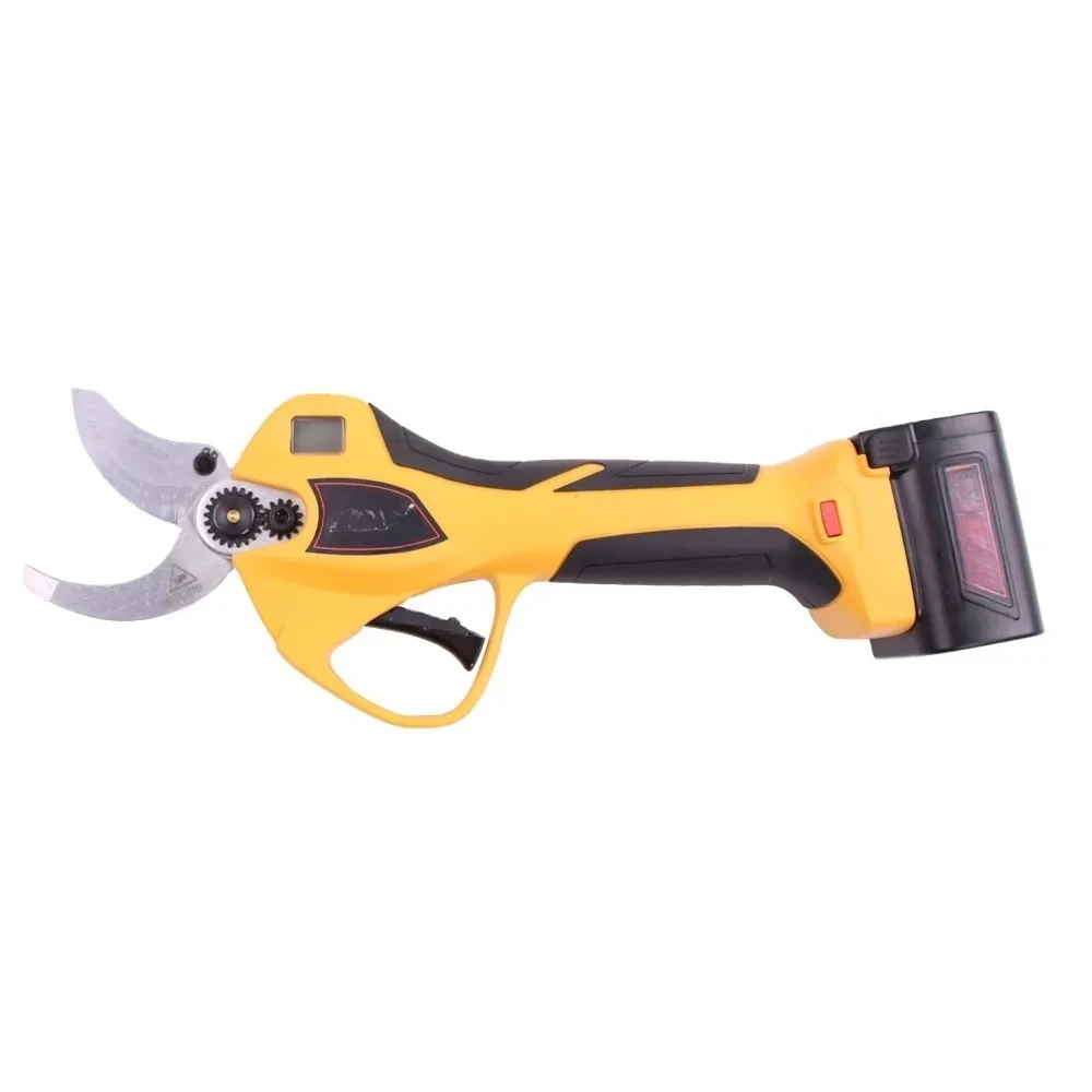 Swansoft 40mm LED Wireless Electric Pruning Shears Vineyard Garden Branch Cutting Tools to US