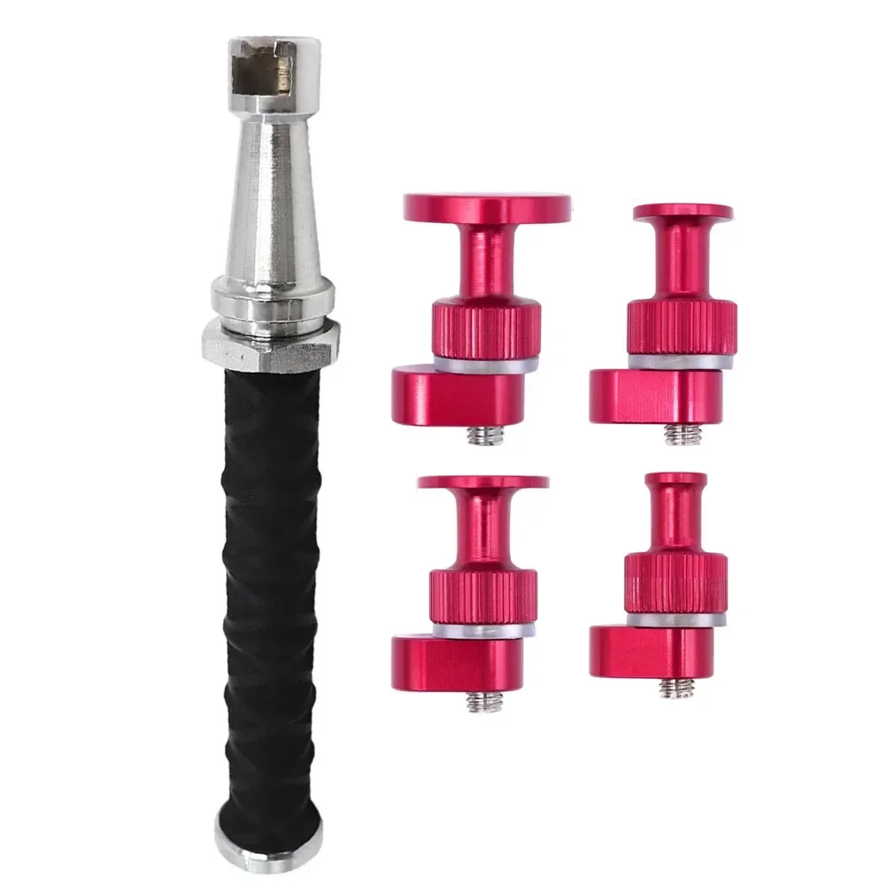Car Telescopic Small Pull Hammer 27-38CM Built-in Spring Sliding Dent Repair Tool For Car Auto Body Paintless Removal Kit