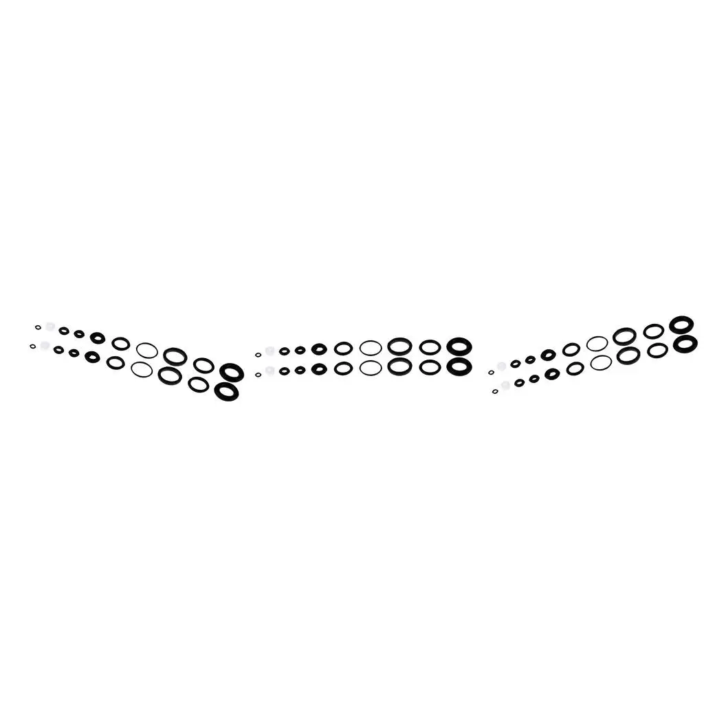 3x O-Ring Suits for Airbrush Internal Sealing Ring Replaces Accesssory AC084 Easily Use Black