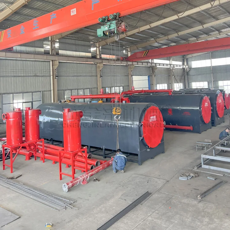 Horizontal Biomass Sawdust Briquette Wood Charcoal Kiln Coconut Shell Carbonization Furnace for Charcoal Making