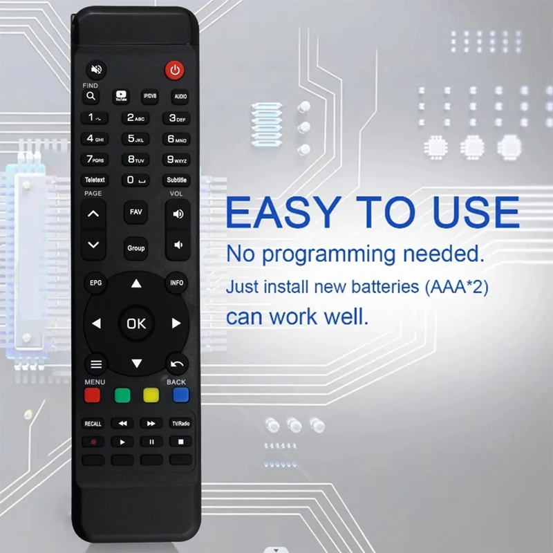 Replace TV Box Remote Control For AMIKO HIS, Mira X, His-4300, His-4200, His-1000, His-2000, His-3000 Set Top Box