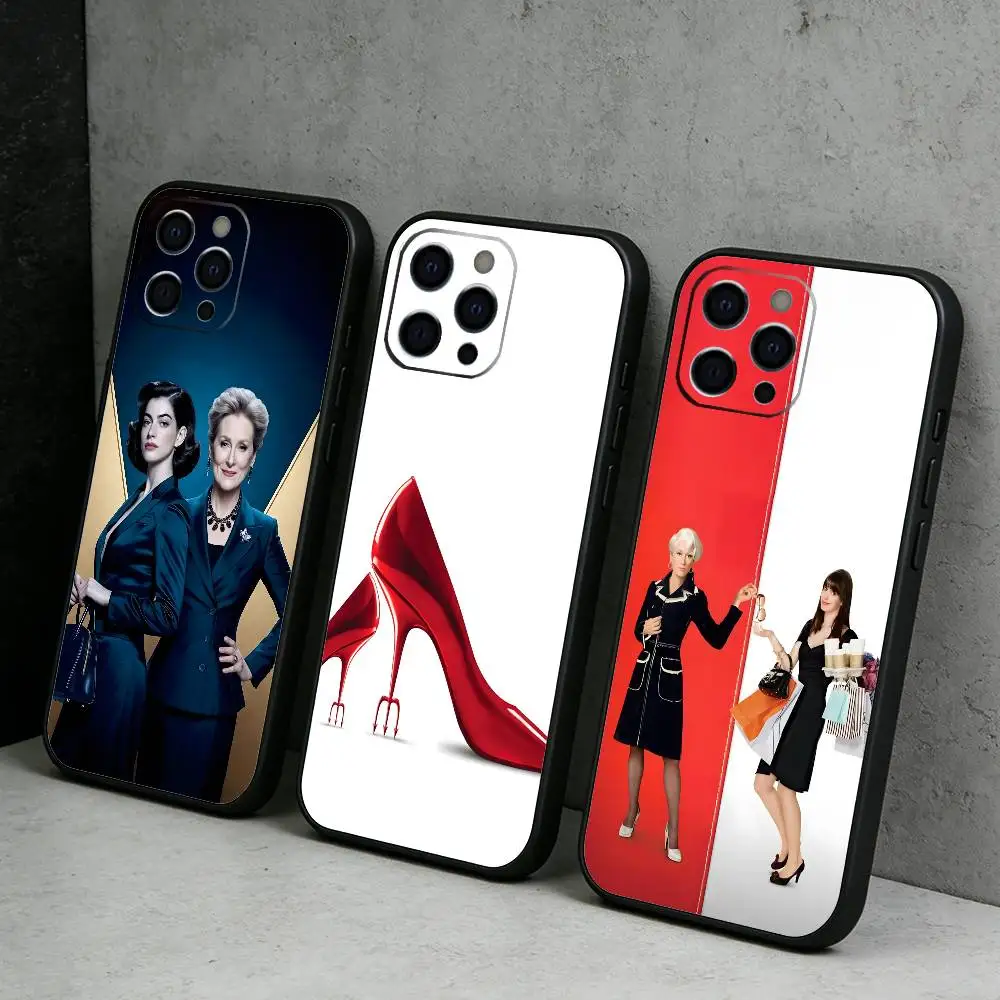 

M-Miranda Movie The D-DevilS Wears PDA Season2 Phone Case For iPhone17,16,15,14,13,12 Plus,Max Soft Silicone Black Cover