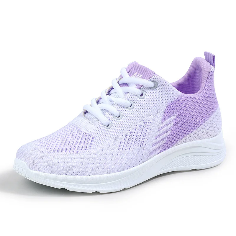 Spring New Women\'s   Mesh Sport Casual Lightweight Soft Sole Running Shoes 2024