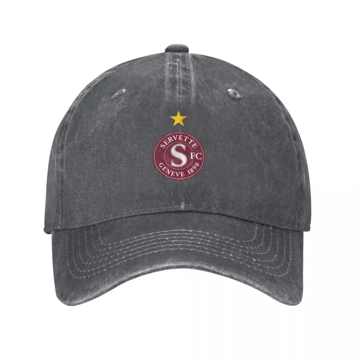 Boné de beisebol Servette Geneve 1890, boné de designer, chapéu engraçado, bonés de sol | -F- |   Beisebol para Homens e Mulheres