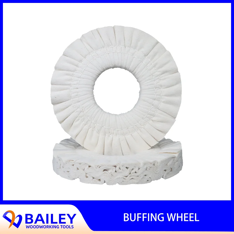 

BAILEY 5PCS 150x55x20mm Economic Buffing Wheel Polishing Wheel for Edge Banding Machine Woodworking Tool Accessories