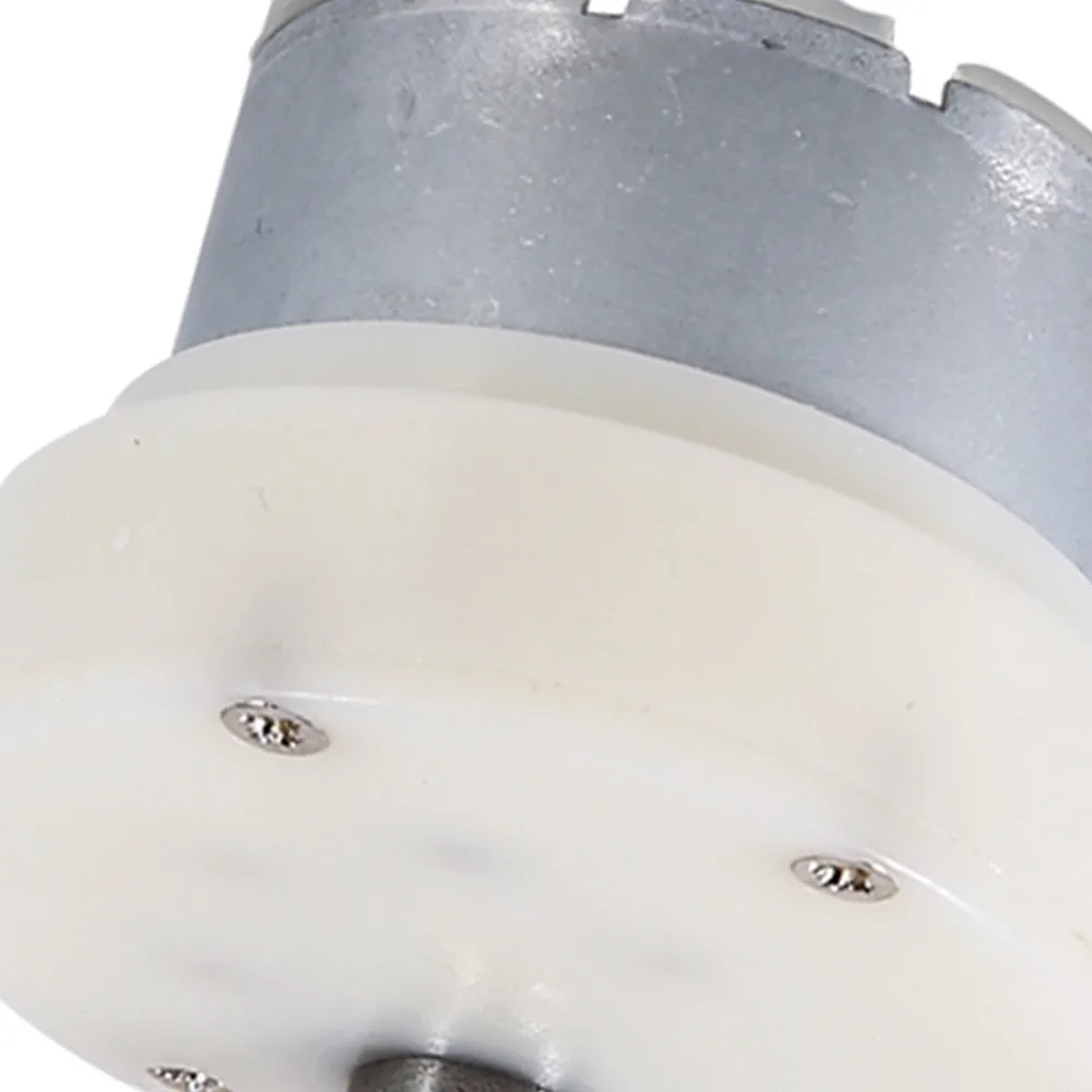 Durable 12V DC DC Gear Motor 4mm Shaft Diameter Gearbox Attached Micro Electric Motor 3 RPM High Torque Motor For DIY Projects