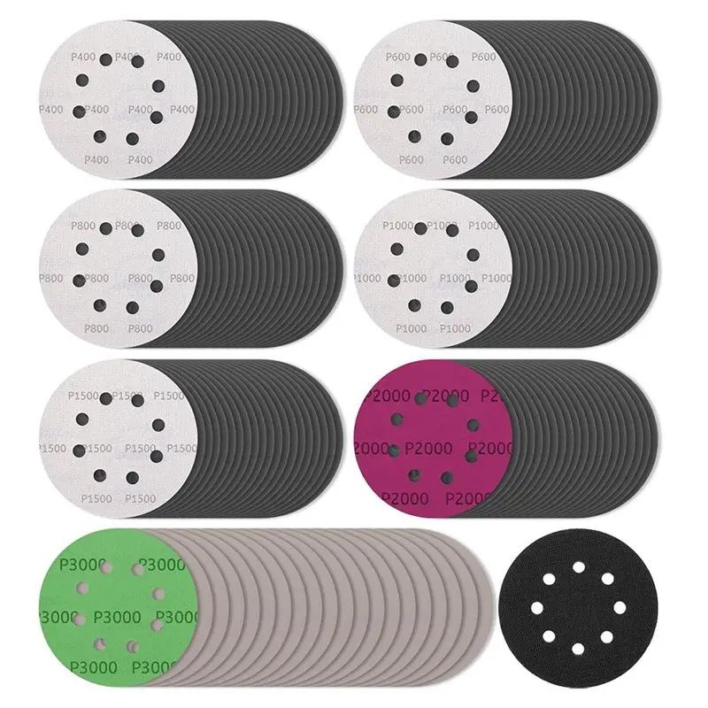 ialj-140pcs-5-inch-wet-dry-sanding-discs-hook-and-loop-sandpaper-8-holes-orbital-sandpaper-for-orbital-sander