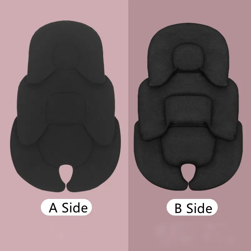 Baby Stroller Cushion Infant Car Seat Pad Insert Body Head Support Pillow Pram Mattress Mesh Breathable Liner Stroller Accessory