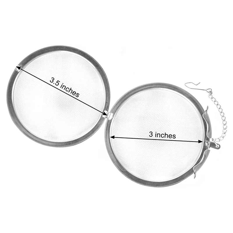 4Pcs Stainless Steel Mesh Tea Ball Tea Strainers Tea Strainer Filters For Tea