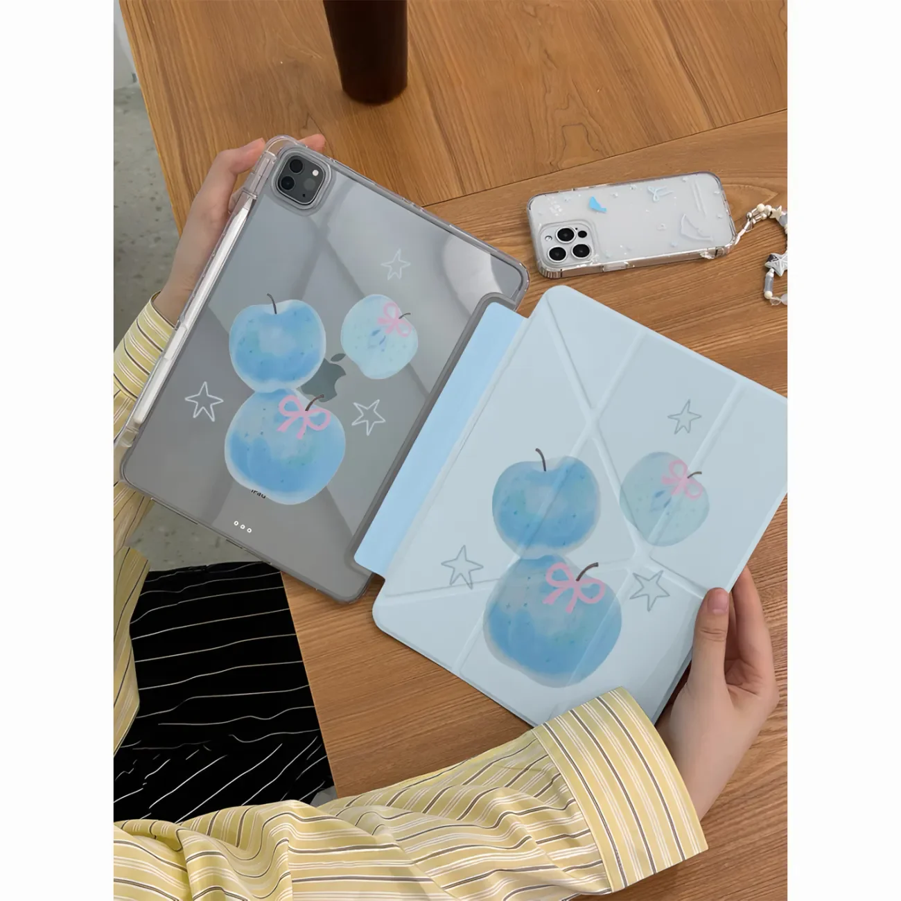 

Чехол-подставка Blue Apple для планшетов iPad Pro 11, 12.9, 13, 8.3 (M2, M4, M3), 9.7, 10.2 (5/6-го поколения), 7/8/9 (10-го поколения), 11 (11-го поколения), Mini 6, 7, Air 3, 4, 5, 6