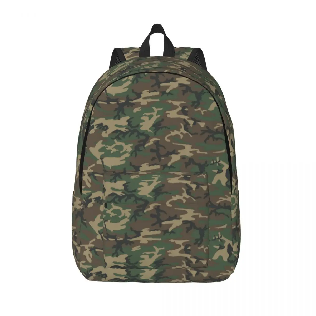 Armys Camouflage Pattern Backpack Middle High College School Student Jungle Militarys Camo Book Bags Men Women Daypack Travel