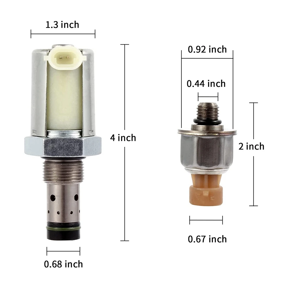 ABNF! Ford Excursion 6.0L 2003-2010 연료 인젝터 압력 조절기 센서 밸브 IPR 5C3Z-9C968-CA, 1846057C1, CM-5126