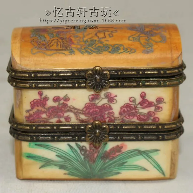 Collect ox bone jewelry box first jewelry box collection