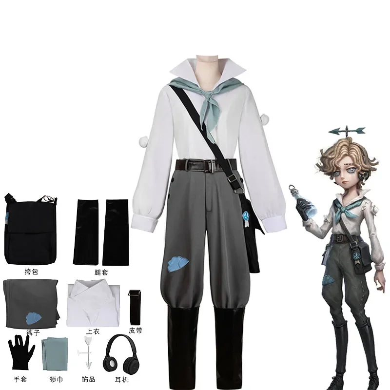 

Game Identity V Wendy Foote Cosplay Costume the Meteorologist Outfit Halloween Unisex Blouse Pants Anime Party Suit 2025 hot