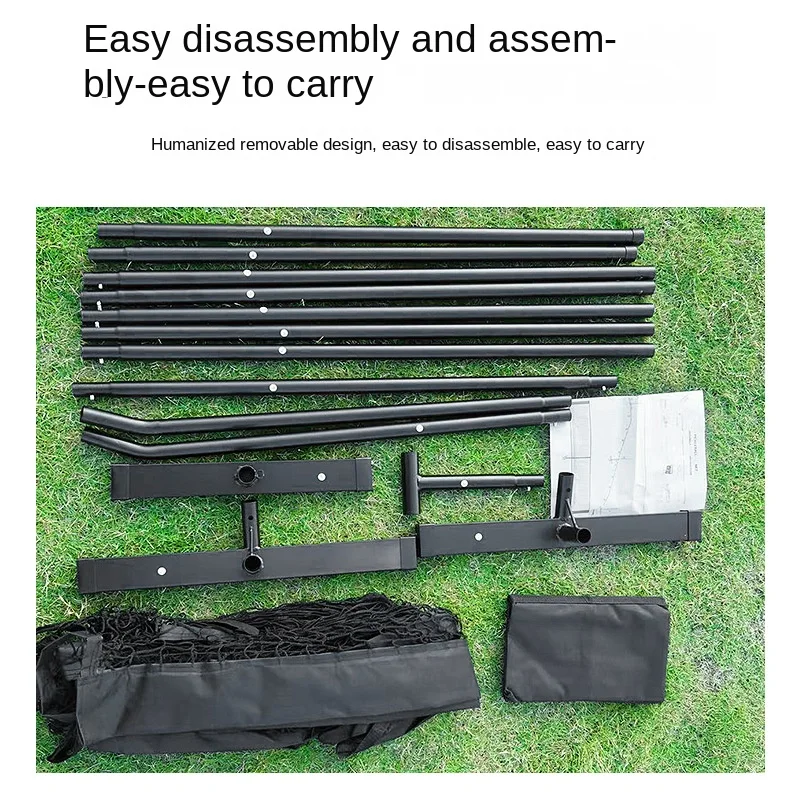 

Portable Detachable Pickleball Net With Wheel for Indoor and Outdoor Training Durable Outdoor Pickleball Net