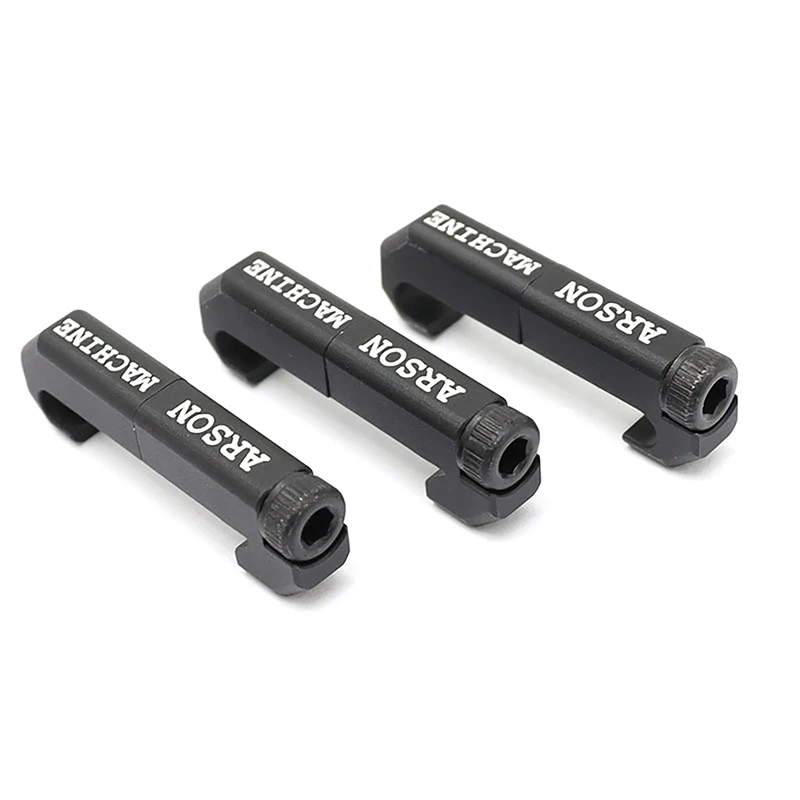 Hot 3pcs/Set Wire Guide System Cable Management Rail Cover Picatinny Rail Handguard Wire Guide Tail Fixed