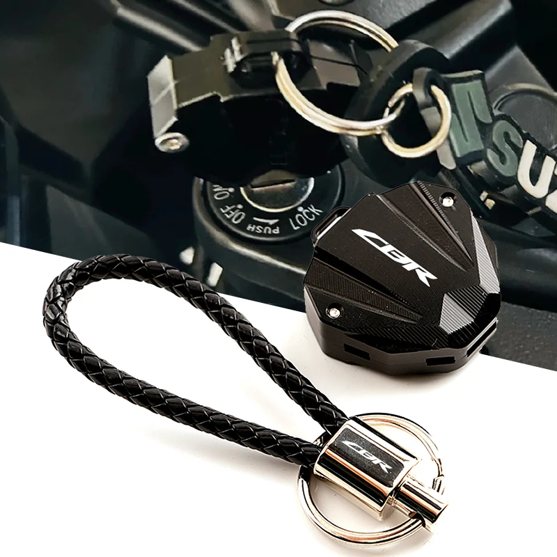 

Motorcycle CNC Keychain Case Shell & Keychain Key Ring For honda CBR650R CBR 600RR 1000RR CBR500R 650F 600RR 1000RR Accessorie