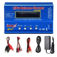 Multifunctional   for Remote Control Model Car Ship for LiPo/Liion Battery with Power Cable 1-6S 80W 6A