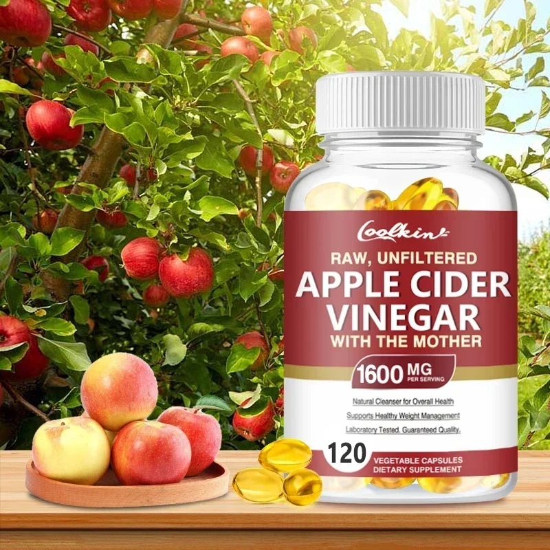 

ORGANIC APPLE CIGARINE CAPSULES WITH THE MOTHER - A Natural Cleanser That Promotes Overall Health