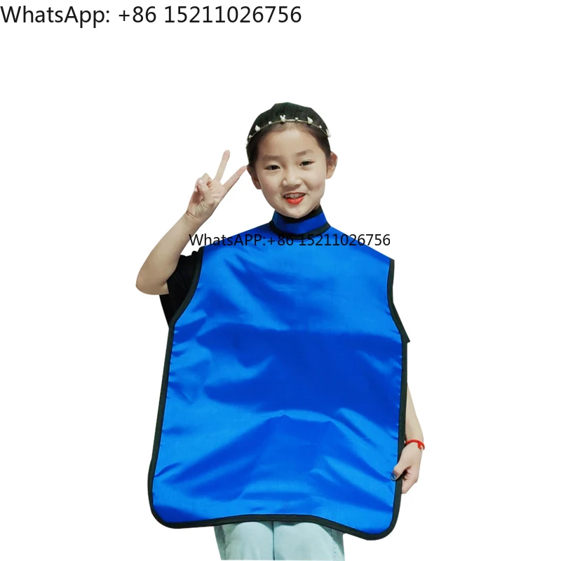 

LK-C33-4 0.35mmpb Pediatric Kids Children Den-tal X-Ray Radiation Protective Lead Apron with Collar