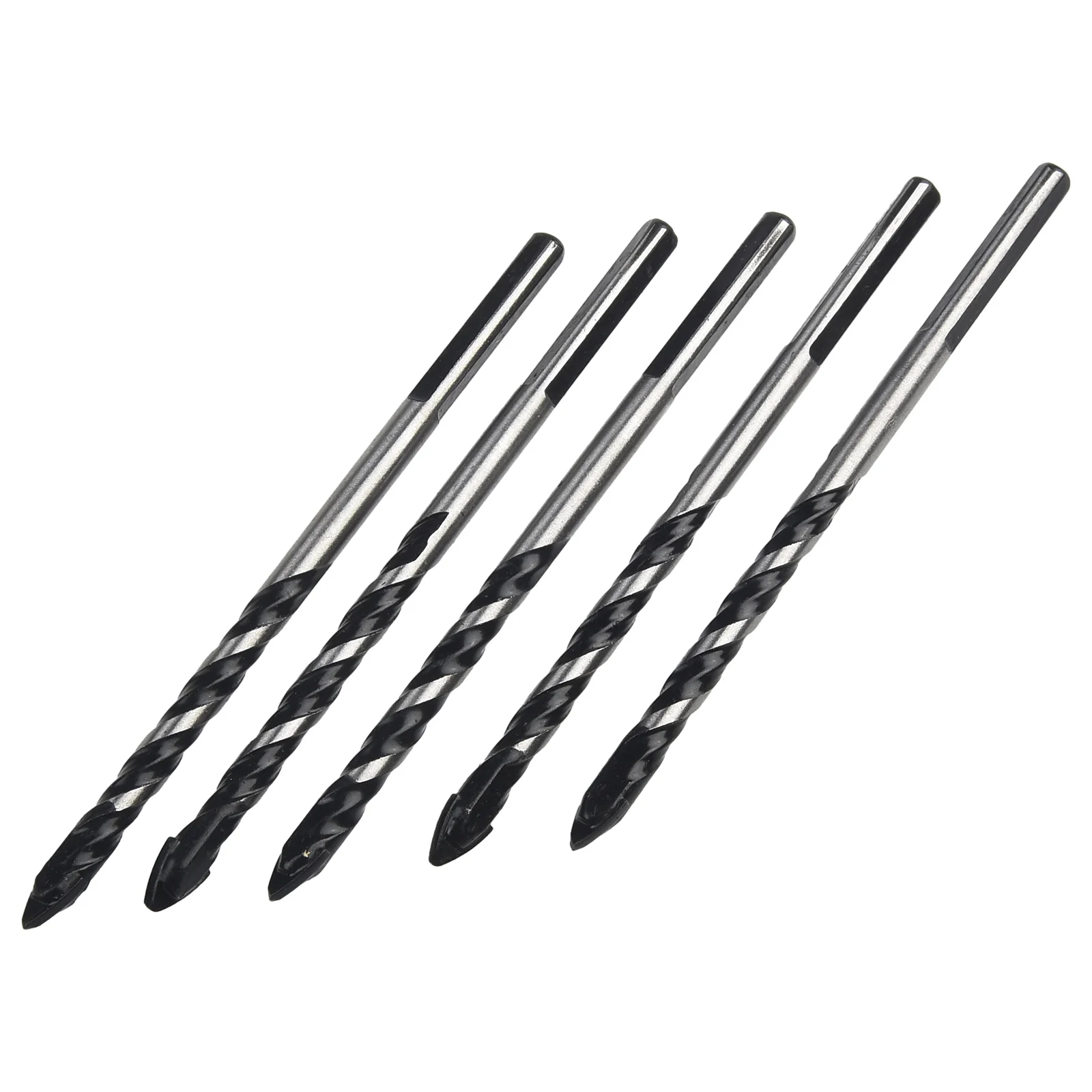 High Quality Tungsten Carbide Drill Bit Set (10 Pieces) for Accurate and Easy Drilling in Porcelain Tile Concrete Glass and More