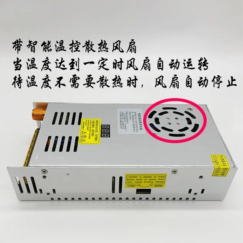 شاشة ديجيتال ضبط التيار الكهربائي 0-24 فولت 20A الضابط الجهد المنظم تيار مستمر 480 واط تحويل التيار الكهربائي HJS-480-0-24 #2