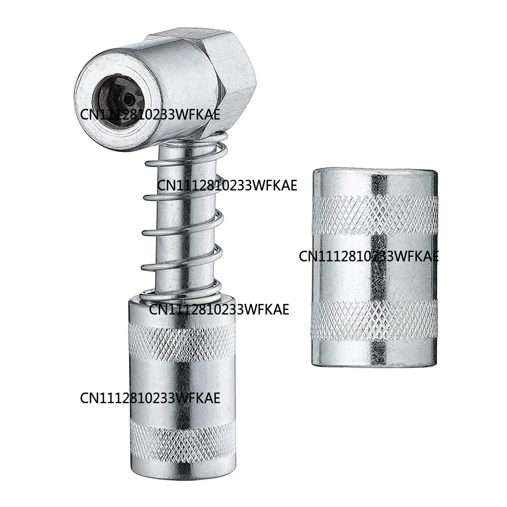 3pcs 90 Degree Oil Nozzle Adapter 3000-4500PSI Grease Gun Lubrication Tool For Coupler Connection Hand-operated Grease Tools