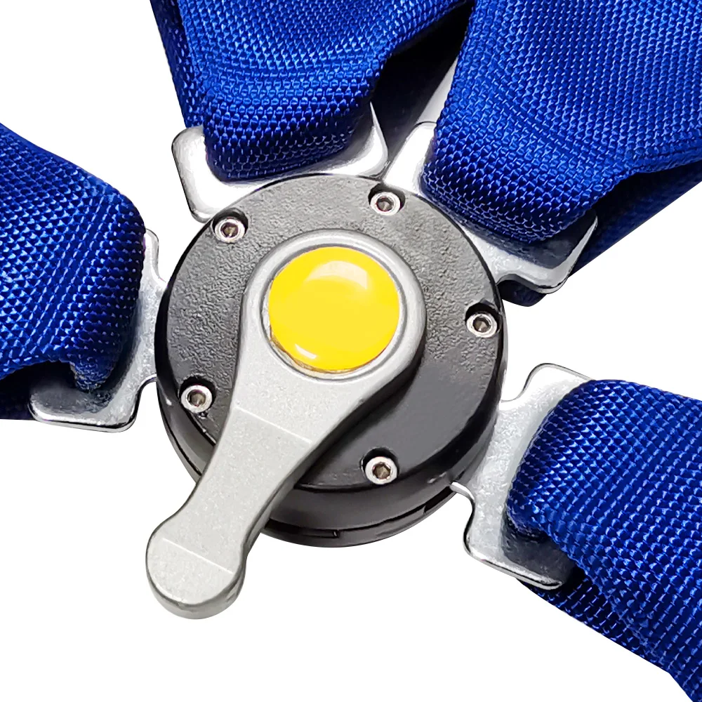 

3-дюймовый гоночный ремень безопасности, 4-точечная спортивная привязь для автомобиля, регулируемый быстросъемный нейлоновый ремень безопасности с логотипом SA*, страховочный ремень