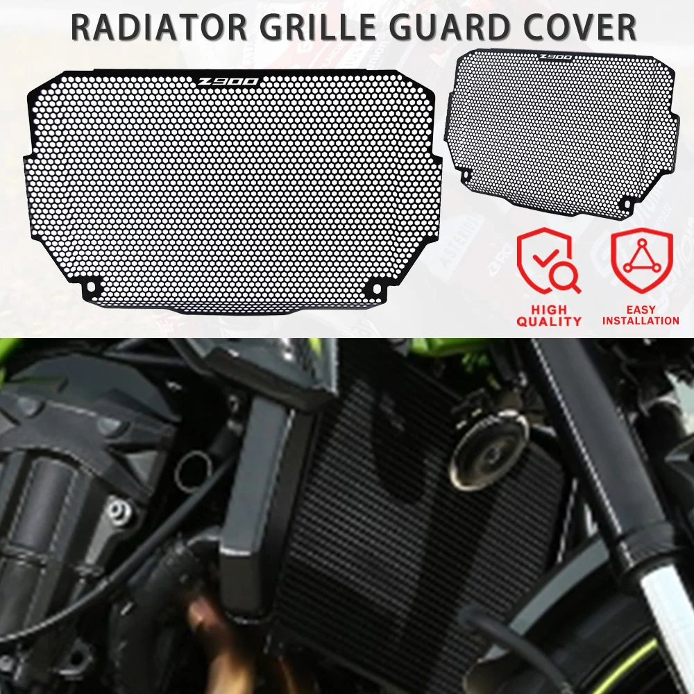 

FOR KAWASAKI Z 900 Z900 2017 2018 2019 2020 2021 2022 2023 Motorcycle Radiator Grille Guard Cover Protector Accessories Z900