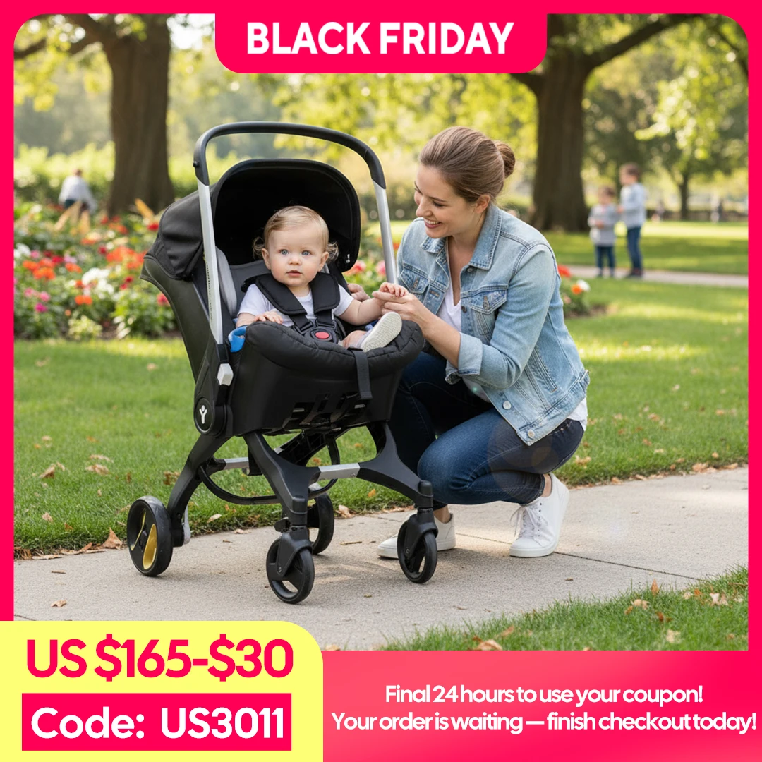 

Two way newborn stroller, outdoor travel cart, foldable baby stroller, suitable for 0-3 year old baby strollers ﻿