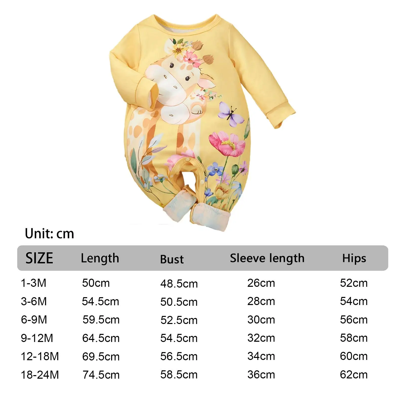 

Baby Coverall Outfit Cartoon Round Neck Newborn Pyjama Playsuit for Family Gathering Daily Wear Holiday Sleepwear Photo Props