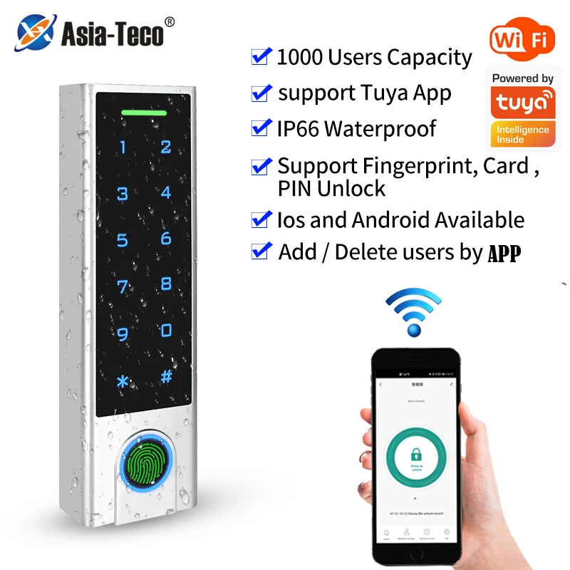 wifi-work-with-tuya-appsmart-lock-125khz-rfid-access-controller-waterproof-fingerprint-access-control-wireless-access-control