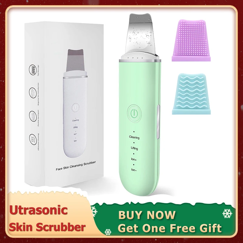 Massaggiatore per la pulizia della pelle del viso ad ultrasuoni per la pulizia del viso