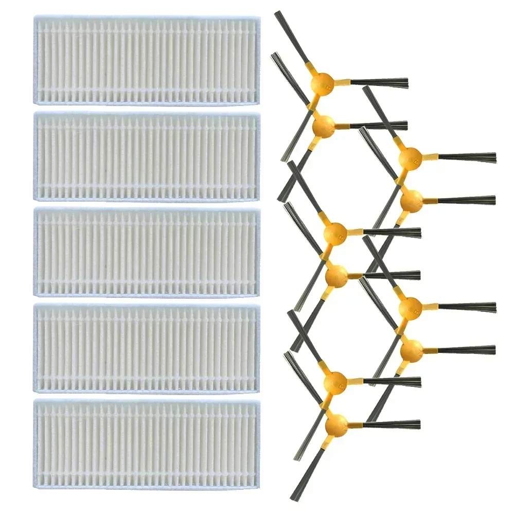 Filtro spazzola laterale per IKOHS S12 per attacco di ricambio per aspirapolvere robot T550W