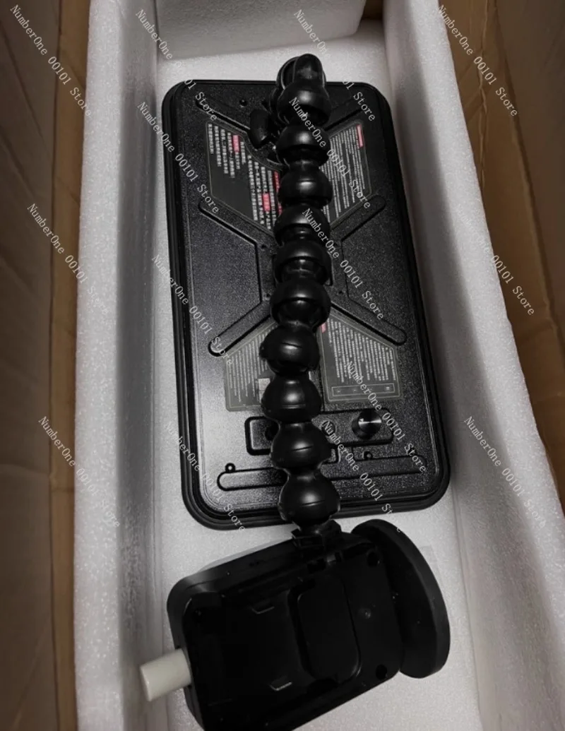 Car Dent Repair Tool with Leveling Light, 36cm LED Bridge Lamp & Universal Joint Suction Cup Magnet Puller