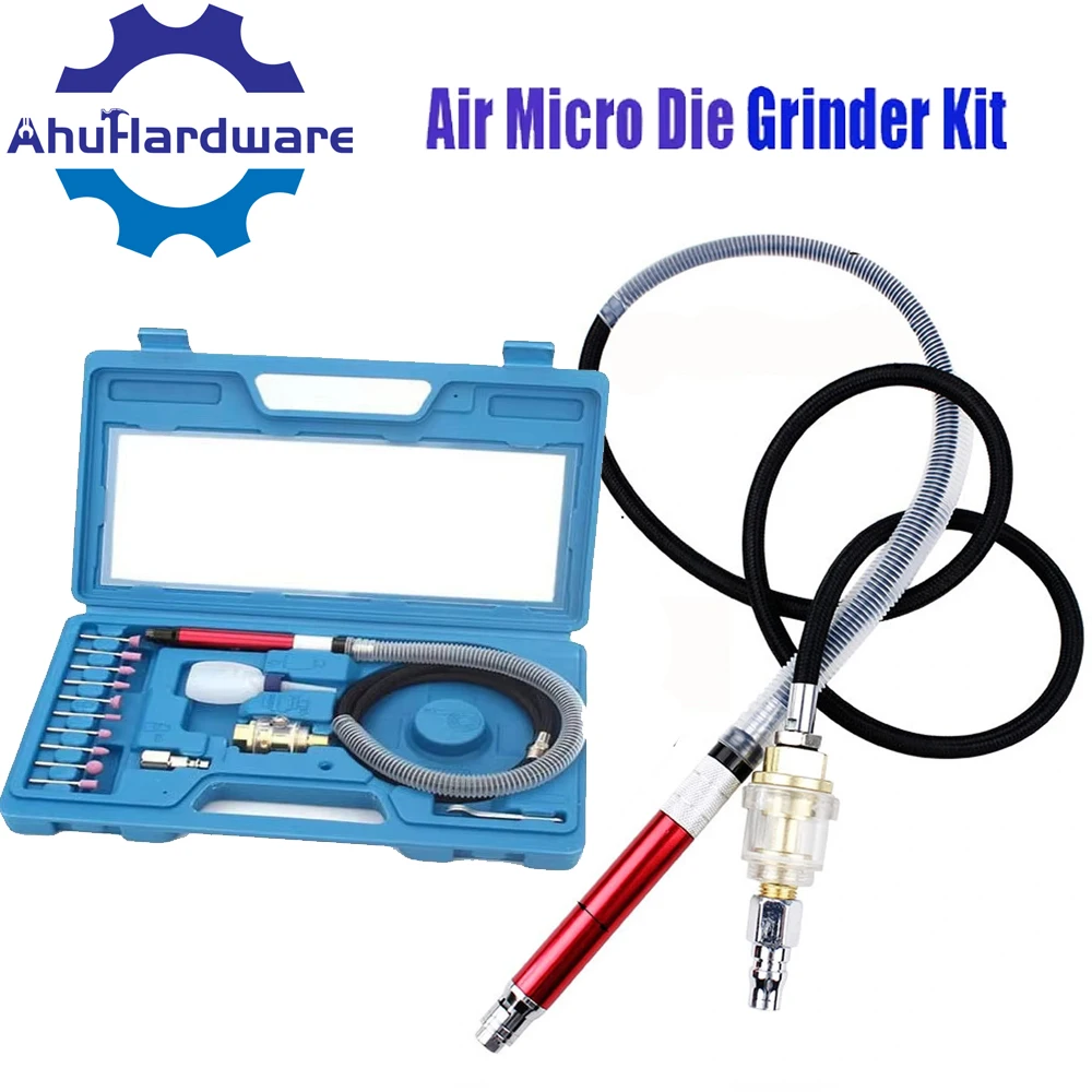 

Air Micro Die Grinder Pencil Professional 65,000 RPM High Speed Cutting Wood Jewelry Polishing Grinding Engraving Pneumatic Tool
