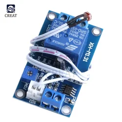 XH-M131 DC 5V 12V 24V 10A Light Control Switch Photoresistor Relay Module Detection Sensor brightness Automatic Control Module