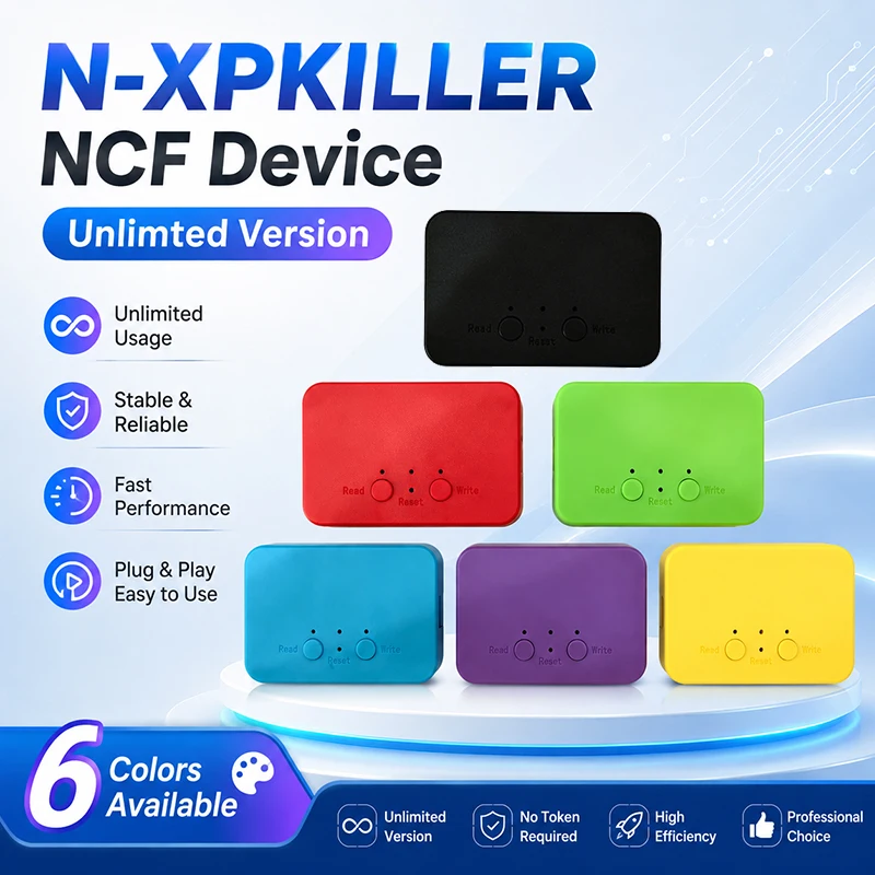 CNP259 Available 6 Colors NCF Killer Programmer Device For NCF29XX Key Chip Cloning & Programming Tool