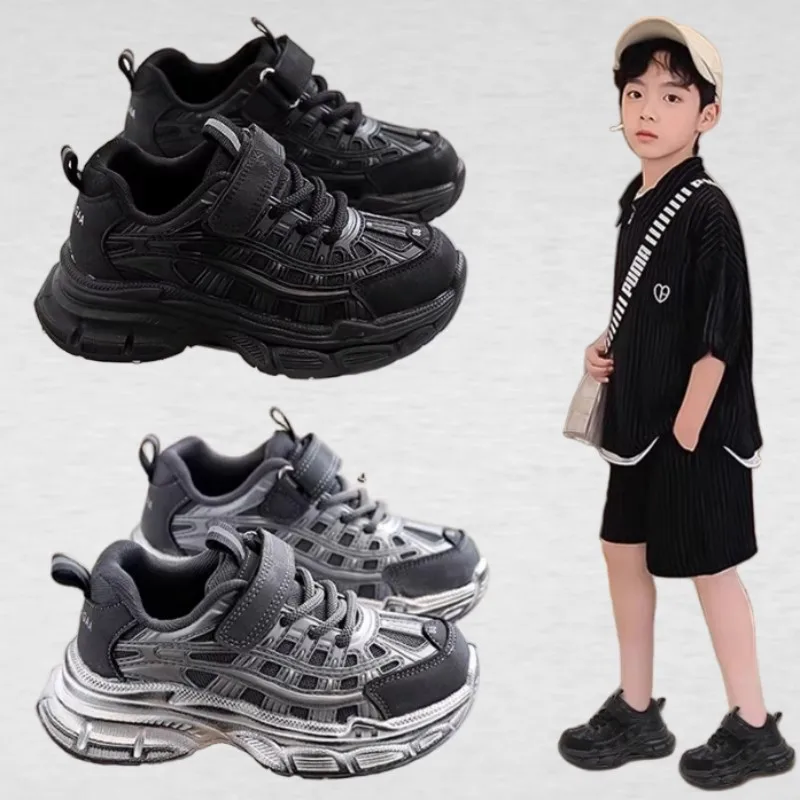 

Весенне-осенние детские кроссовки с мягкой подошвой, противоскользящие, износостойкие, для школьников, для мальчиков и девочек, для отдыха и спорта, размеры 23-36